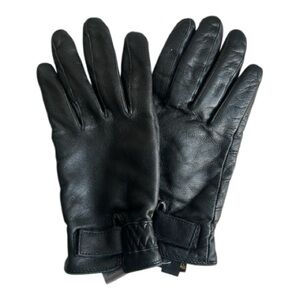 Wilsons Leather Thinsulate Thermal Insulation Women’s Black Adjustable Gloves M
